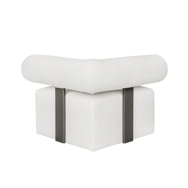 Uttermost Bolster Back Outdoor Sofa, Corner - Image 5
