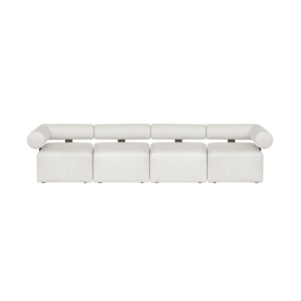 Uttermost Bolster Back Outdoor Sofa, Corner - Image 9