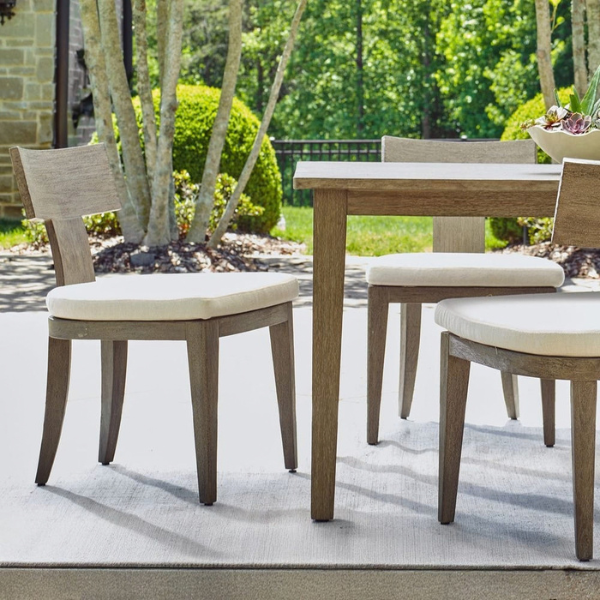 Uttermost Cellini Outdoor Dining Chair, 2 Per Box, Priced Each - Image 2