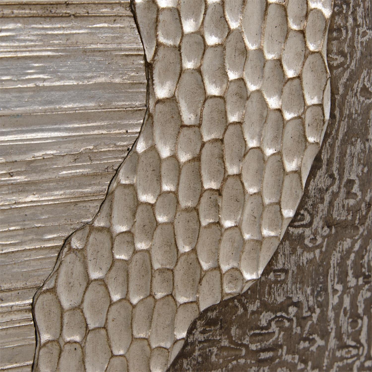 John Richard River's Edge Two-Door Chest, Silver - Image 3