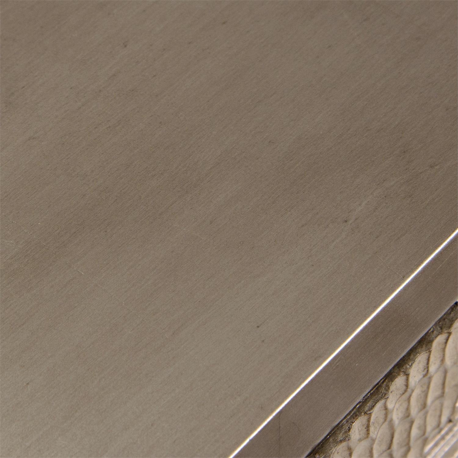 John Richard River's Edge Two-Door Chest, Silver - Image 4
