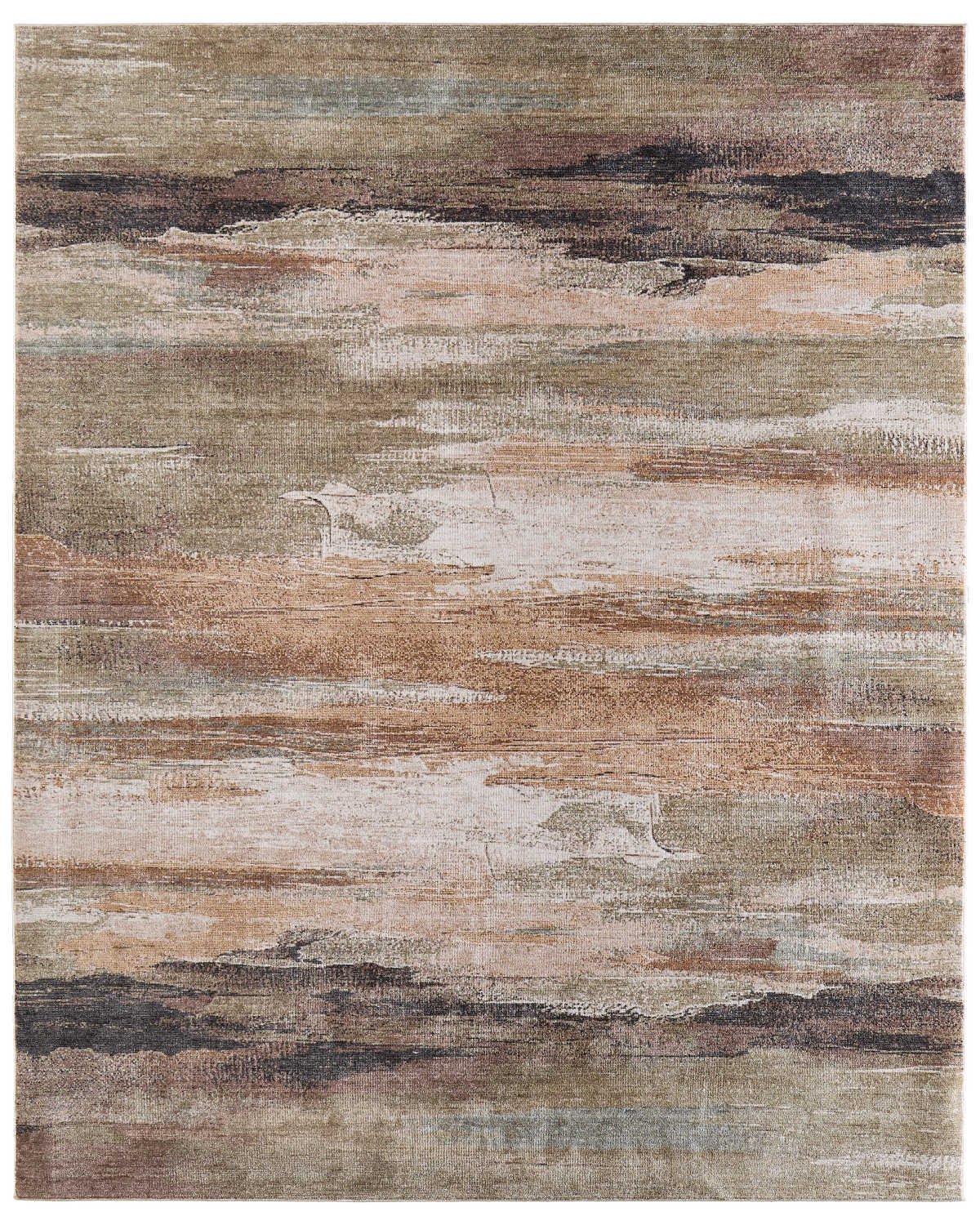Feizy Pearson 39SBF Green/Beige Rug