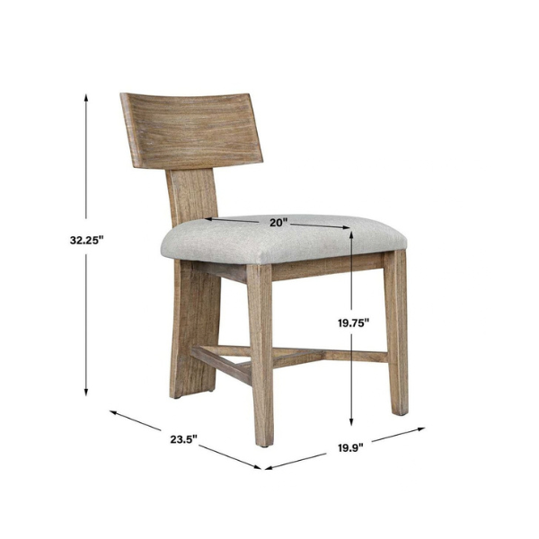 Uttermost Rowan Dining Chair, 2 PER BOX, PRICED EACH - Image 8