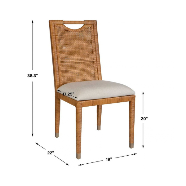 Uttermost Sydney Dining Chair, 2 Per Box, Priced Each - Image 8