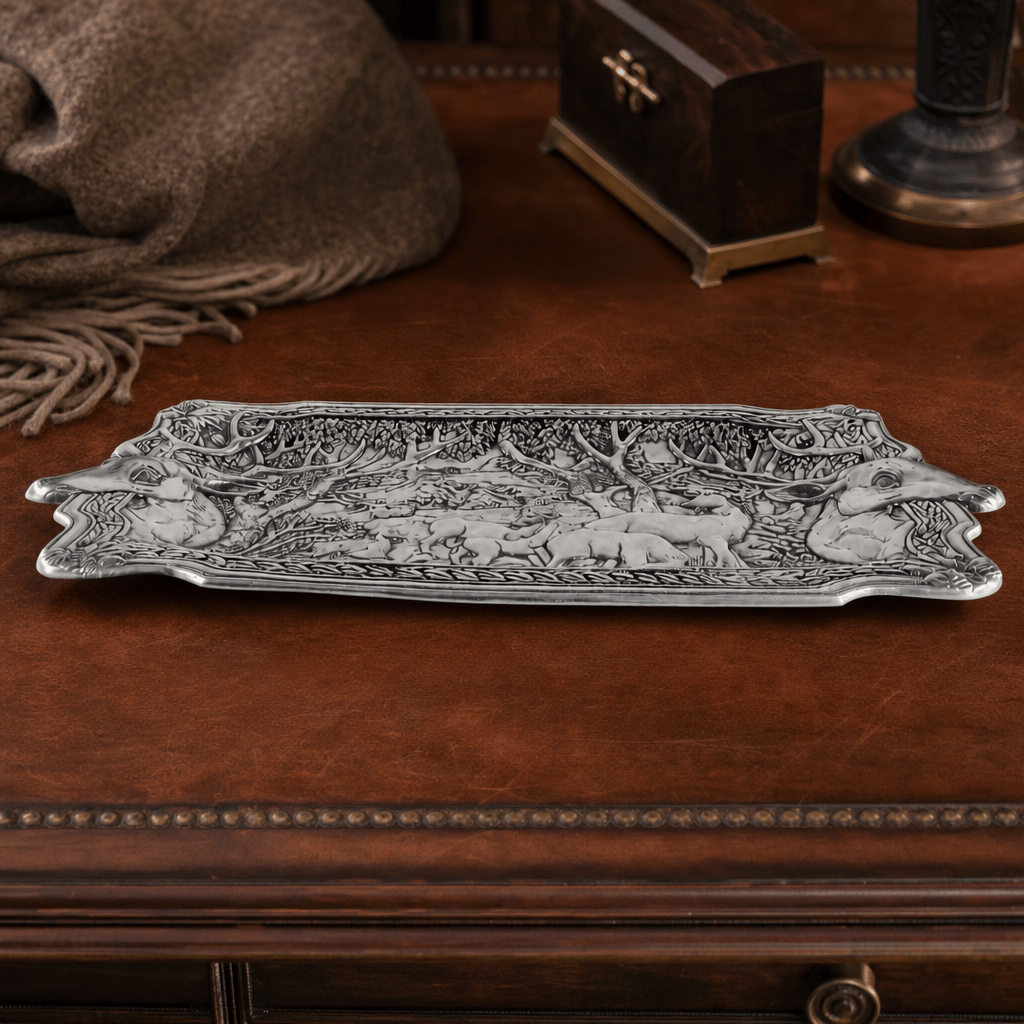 Arthur Court Elk Herd Oblong Tray - Image 4