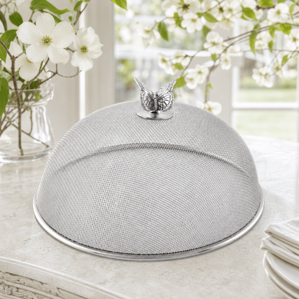 Arthur Court Butterfly Stainless Mesh Picnic Cover - Image 2