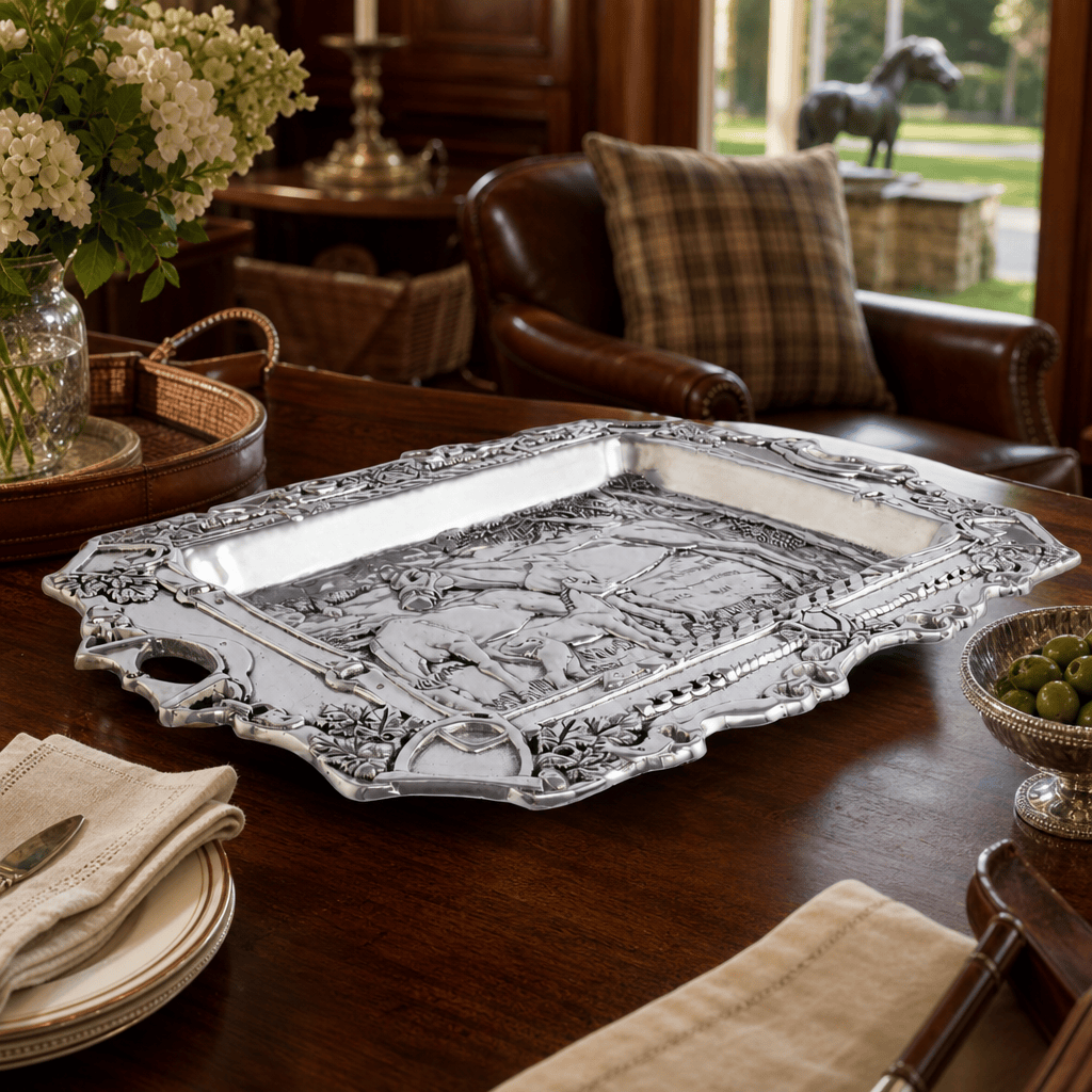 Arthur Court Grazing Horses Parlor Tray - Image 6