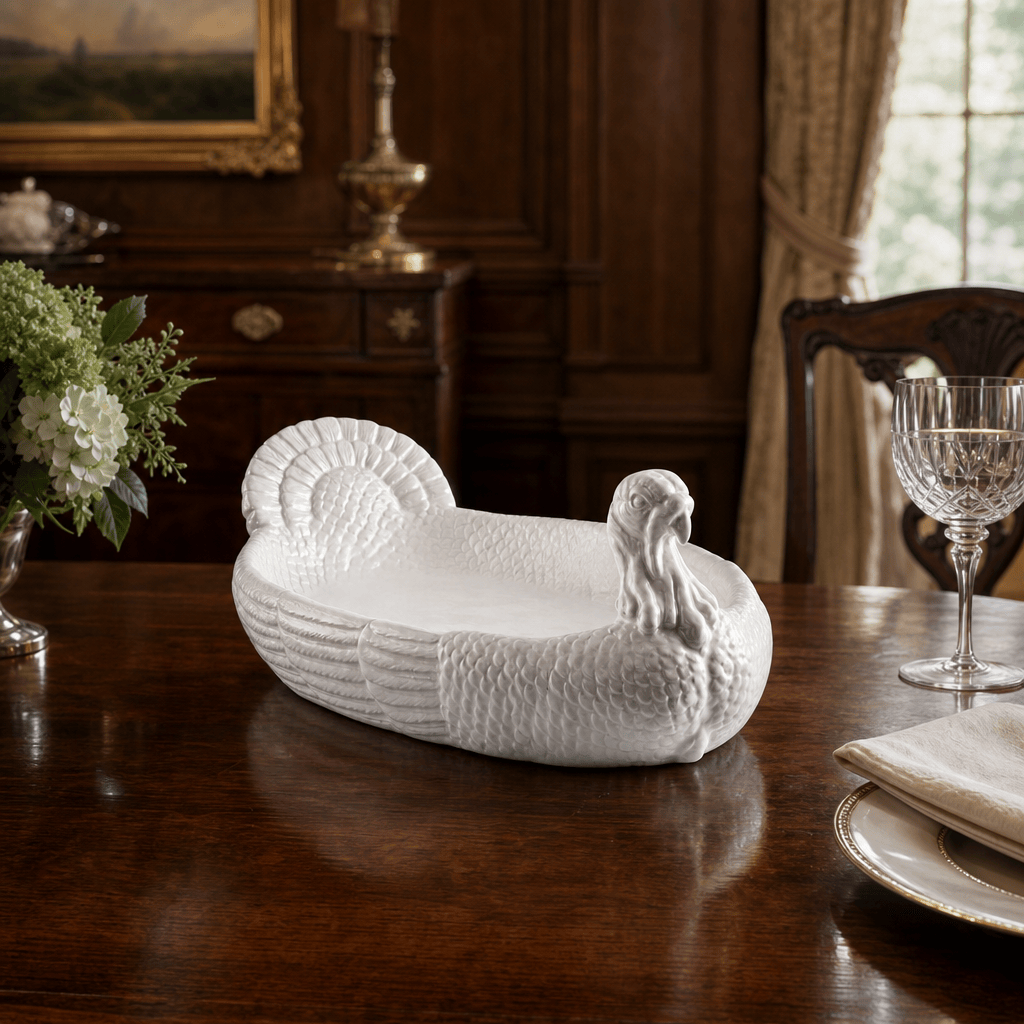 Arthur Court Stoneware Turkey Tray Large - Image 2