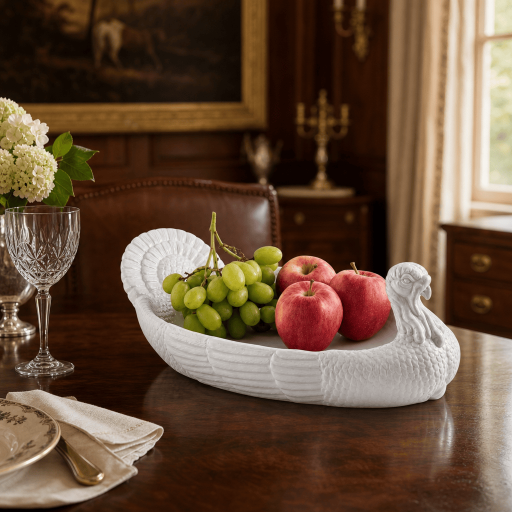 Arthur Court Stoneware Turkey Tray Large - Image 3
