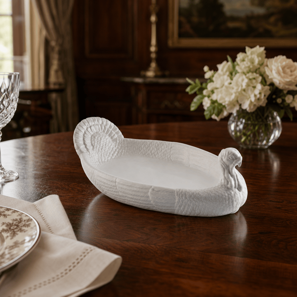 Arthur Court Stoneware Turkey Tray Small - Image 2