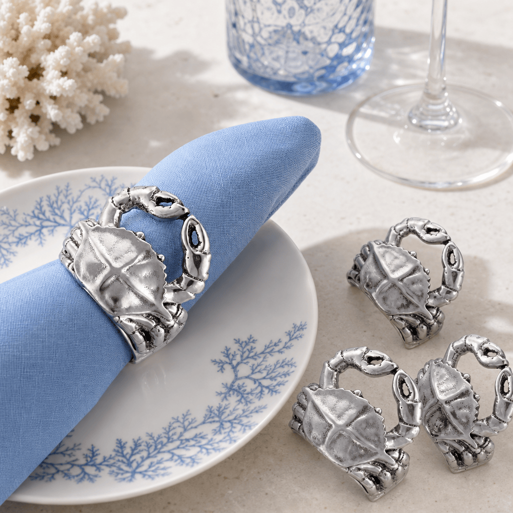 Arthur Court Crab Napkin Rings - set of 4 - Image 5