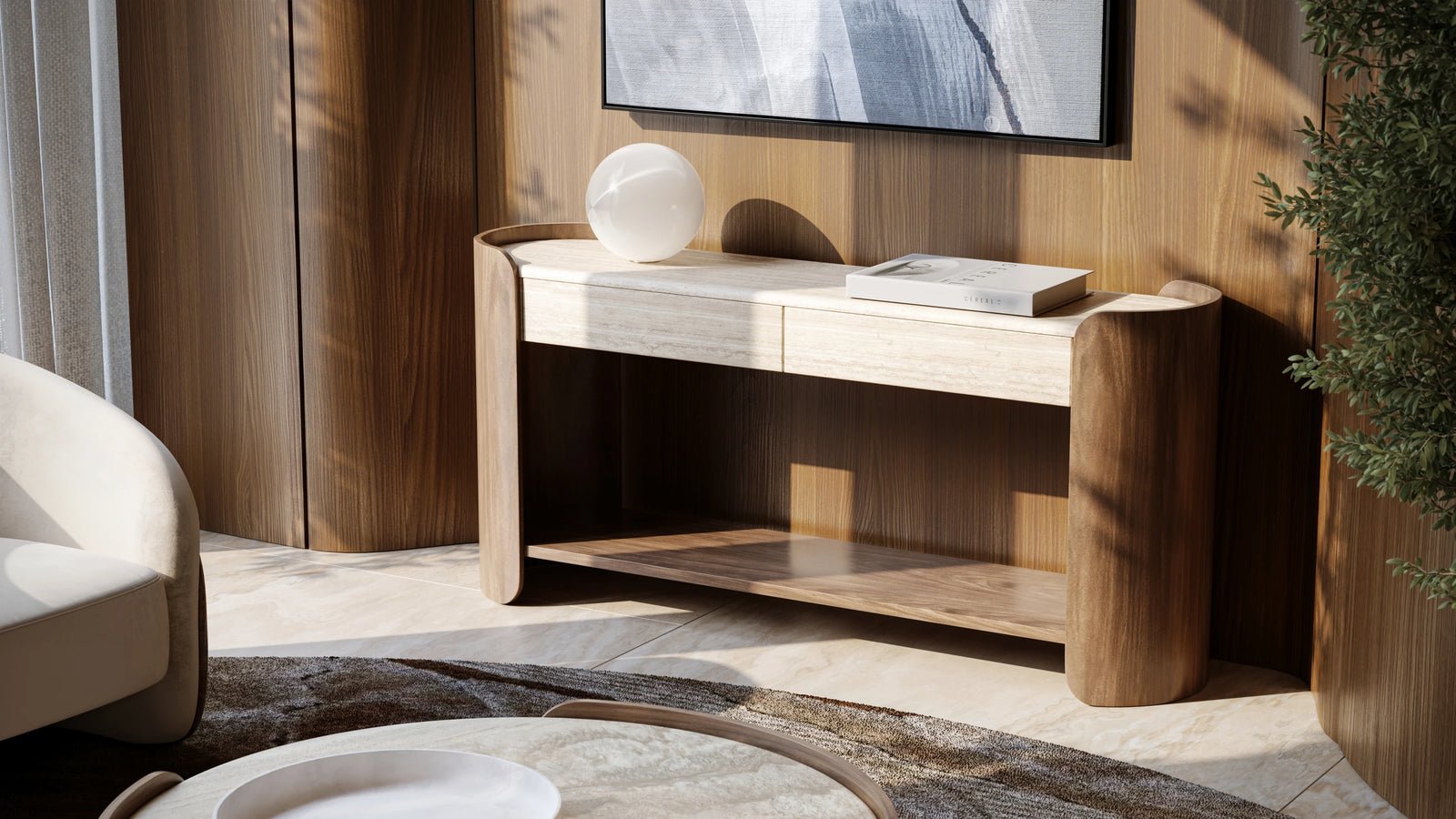Caracole Fleur Console Table