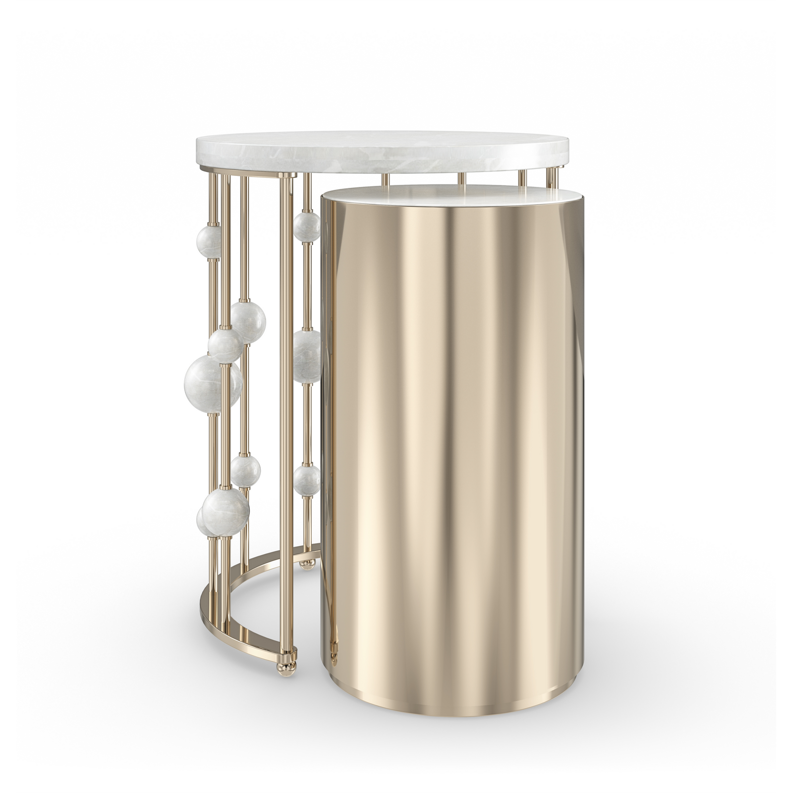 Caracole Orbit Nesting Accent Table