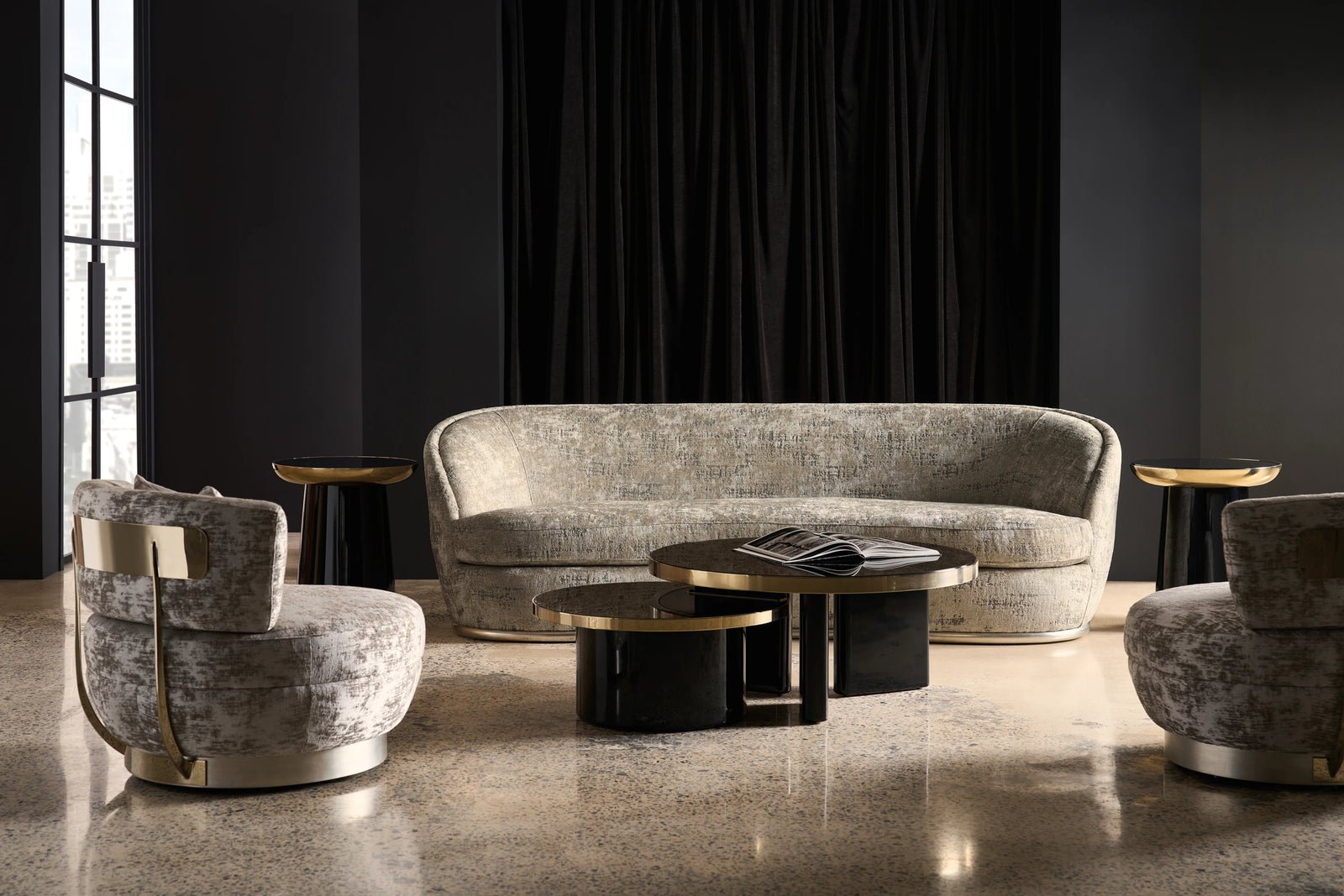 Caracole Umbra Small Cocktail Table