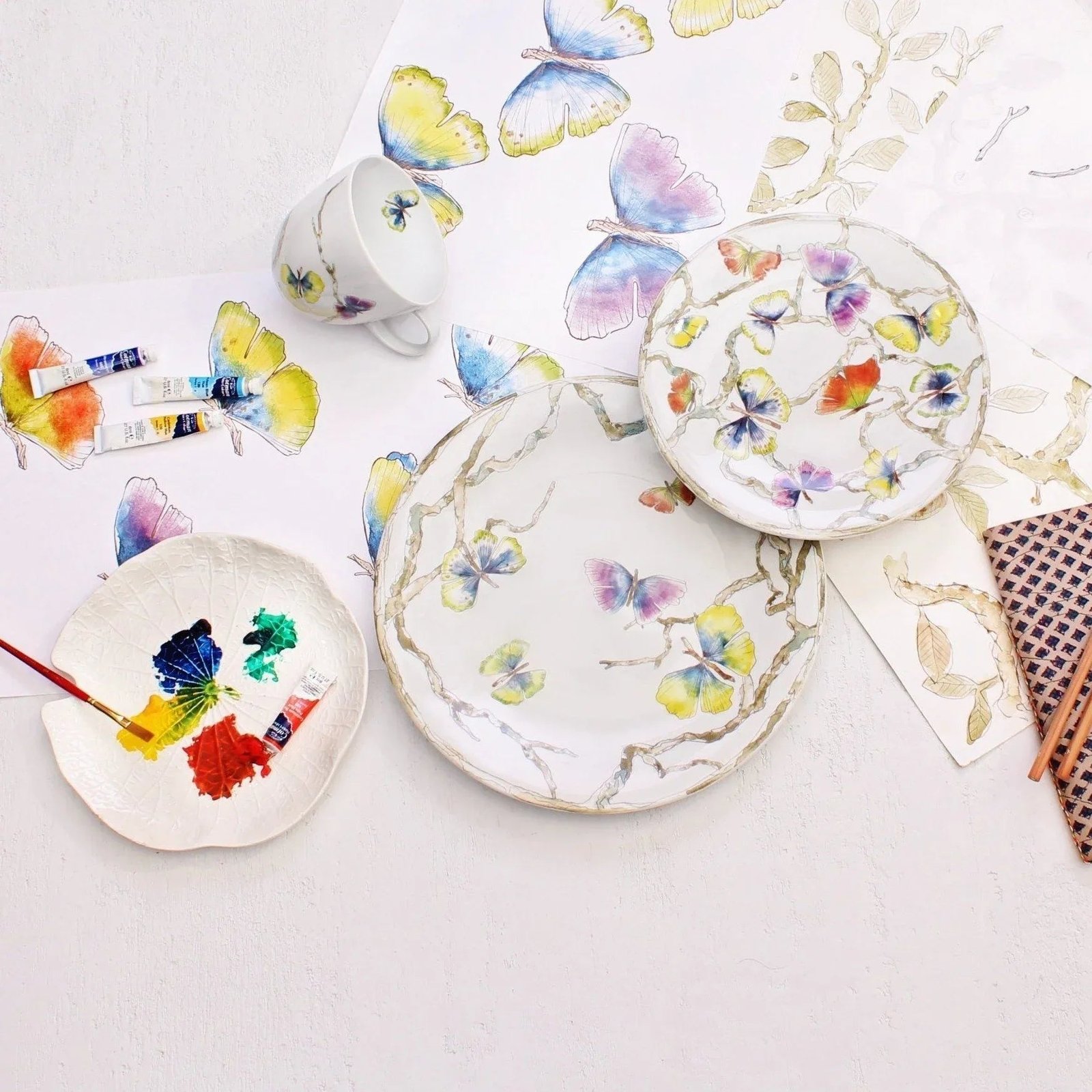 Michael Aram Butterfly Ginkgo Dinnerware - Image 2