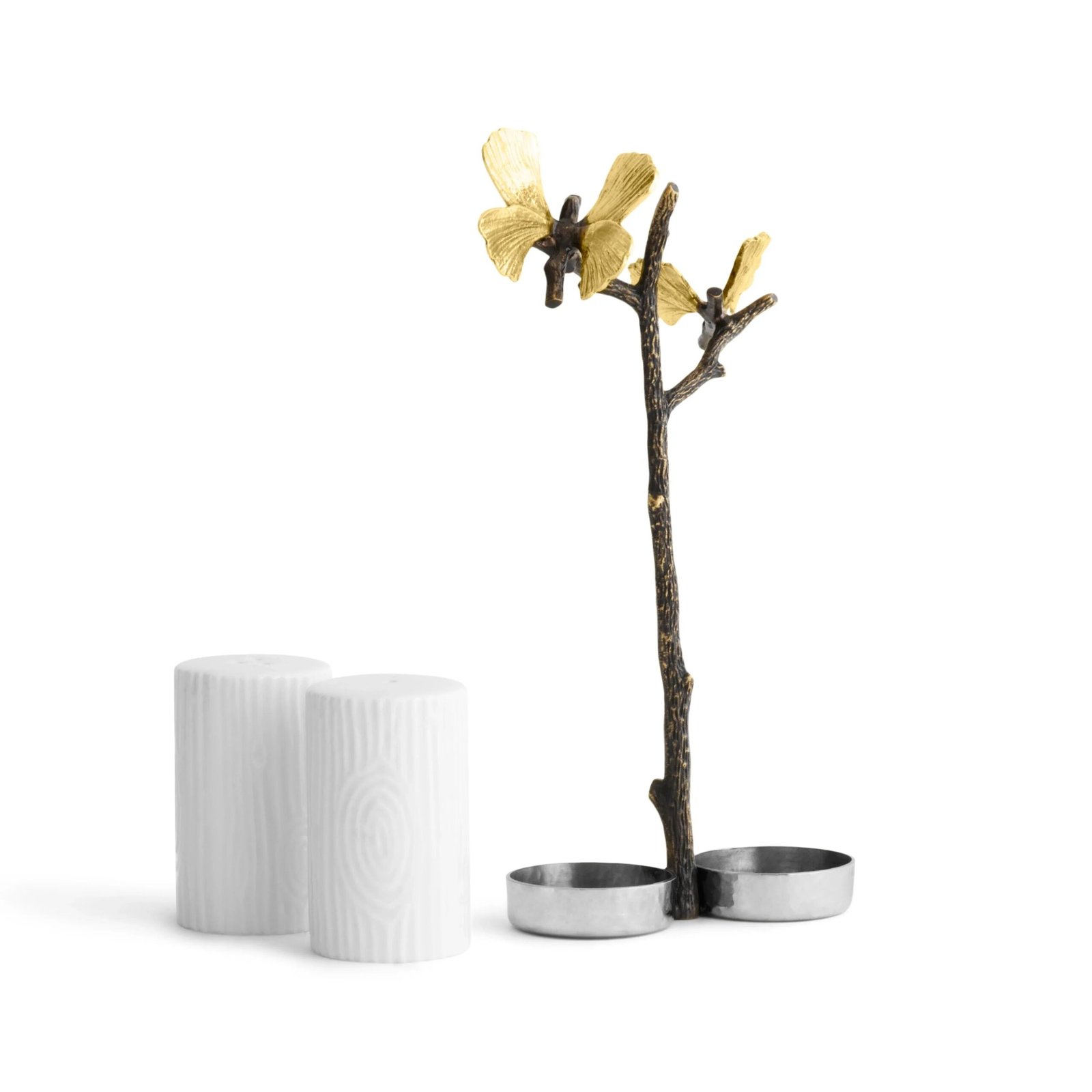 Michael Aram Butterfly Ginkgo Salt & Pepper Set - Image 2