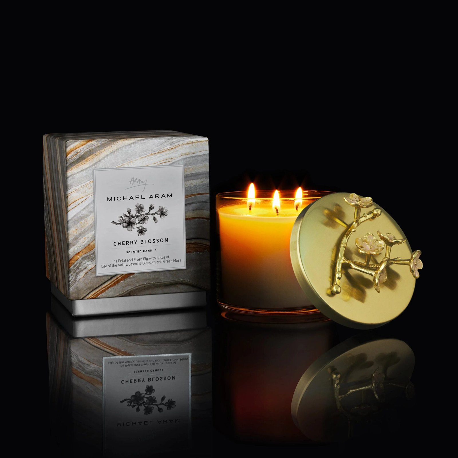 Michael Aram Cherry Blossom Candle - Image 6