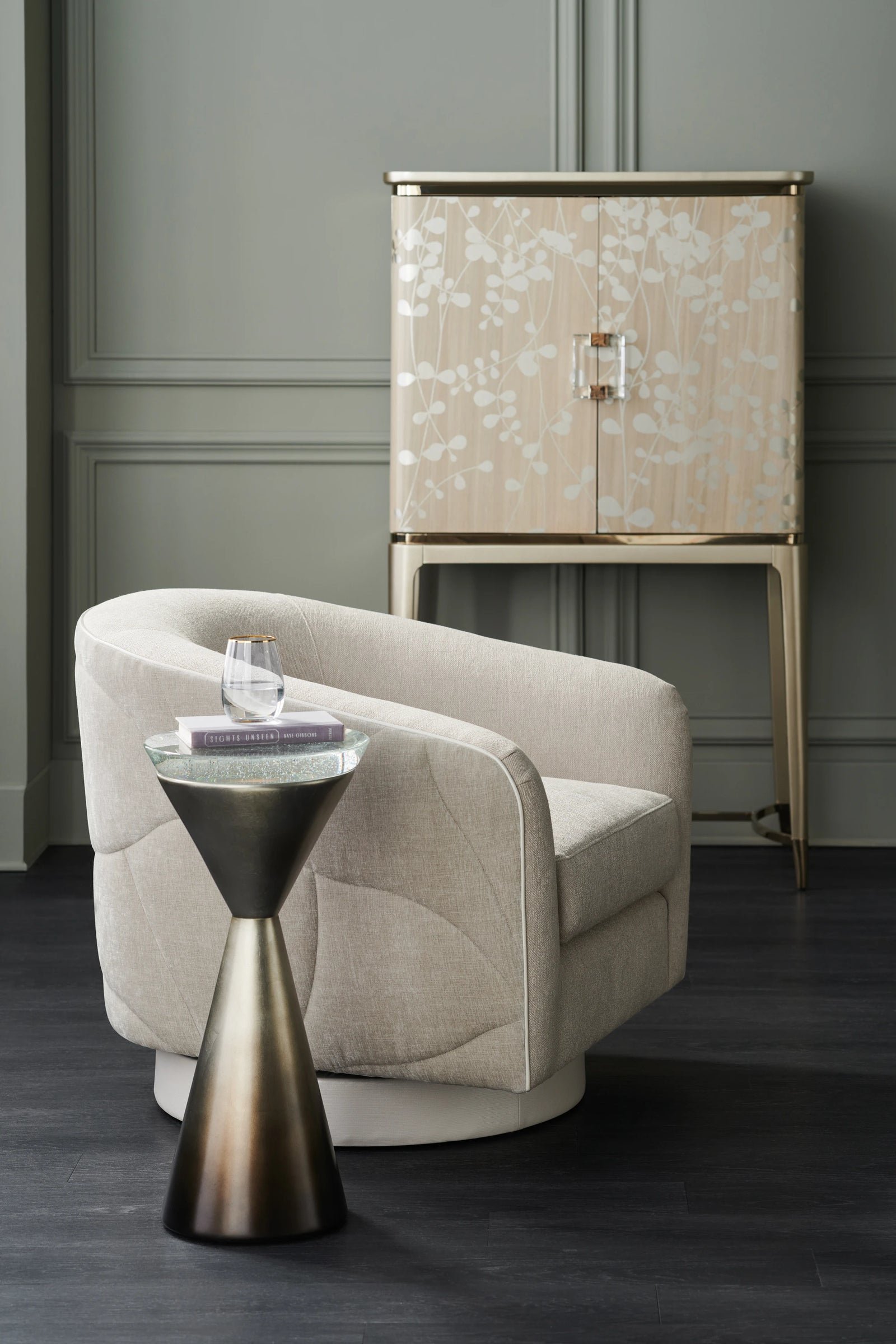 Caracole Spy Glass Table