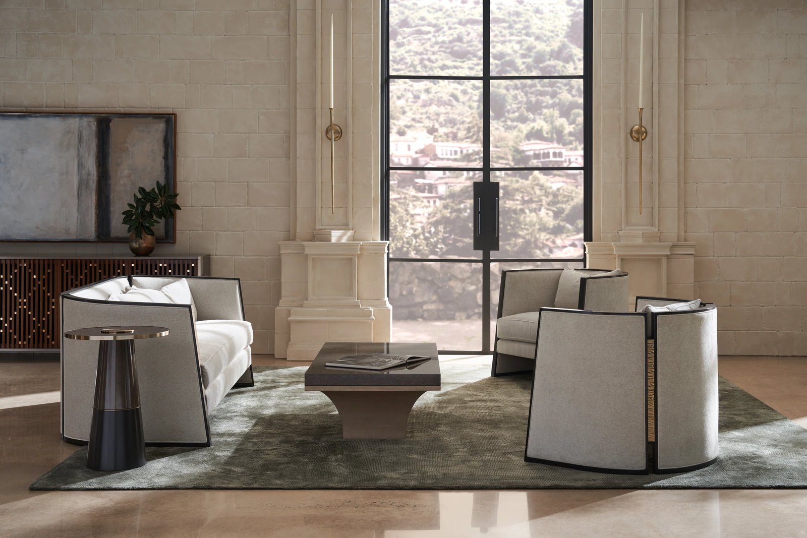 Caracole Cut Away Sofa